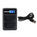 LCD USB Dual Li-ion Battery Quick Charger BC-QZ1 for Sony ILCE-9 A7RIII a7r3 A9 A7RM3 Camera NP-FZ100 Battery