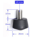 3/8'' Screw Rubber Spike for Tripod Monopod Feet Leg Photo Video Accessory