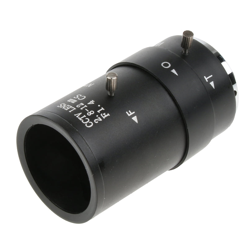 1/3'' 2.8-12mm F1.4 CS Mount Manual IRIS Zoom CCTV Lens for CCD Security IP Camera