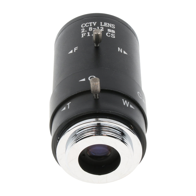 1/3'' 2.8-12mm F1.4 CS Mount Manual IRIS Zoom CCTV Lens for CCD Security IP Camera