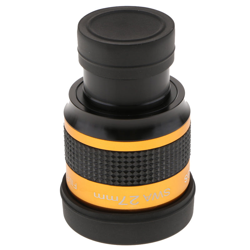 1.25" SWA 27mm 70-Degree Super Wide Angle Achromatic Eyepiece for Telescope