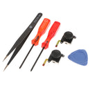 2Pack Analog Joystick Control Sensor Thumb Button Game Rocker for Nintendo Switch Joy-con Video Game Console + 4 in 1 Cross Tri-Wing Screwdriver Sets