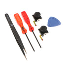 2Pack Analog Joystick Control Sensor Thumb Button Game Rocker for Nintendo Switch Joy-con Video Game Console + 4 in 1 Cross Tri-Wing Screwdriver Sets