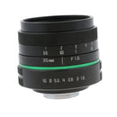 35mm F/1.6 Large Aperture Manual Prime Fixed Lens APS-C for Sony Nikon Canon Digital Cameras, Black