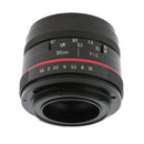 Fixed Focus Lens 35mm F1.6 for Sony A7 A7II A7III A7R A7RII A7RIII A7S A7SII A3000 A5000 A6000 NEX-3 3N 5R 6 7 NEX-E Series Camera