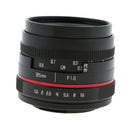 Fixed Prime Lens Portrait F1.6 Aperture 35mm for Fujifilm X-T X-Pro X-E X-M Mirrorless Camera