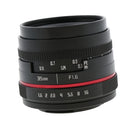 Fixed Prime Lens Portrait F1.6 Aperture 35mm for Fujifilm X-T X-Pro X-E X-M Mirrorless Camera
