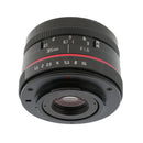 Fully Multi-coated Fixed Lens Manual Focus for Panasonic Olympus Camera 35mm F1.6 Clear Blur Background Effect