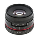 Fully Multi-coated Fixed Lens Manual Focus for Panasonic Olympus Camera 50mm F1.8 Clear Blur Background Effect