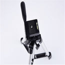 Selfie Stick Tripod 4 Heights with Mobile Phone Holder Clip for iPhone X 8 7 6 plus, iPad Tablets