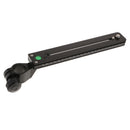 38mm Quick Release Plate for Tripod Monopod Head Telephoto Lens Camera Mount Bracket Support Kit 1/4'' 3/8'' Screw