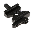 Tripod Quick Release Plate Clamp for Canon Nikon Sony DSLR Camera Hot Shoe Mount 3/8" Screw Hole