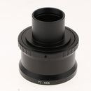 31.7mm 1.25 inch Telescope Mount Adapter (T-mount ) + T2 Lens Adaptor Ring for Sony NEX E-mount Camera Bodies NEX-3N NEX-7 NEX-6 5 5R