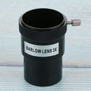 1.25" Telescope Eyepiece Barlow Lens 3X Magnification Universal T Ring Adapter M42 Thread