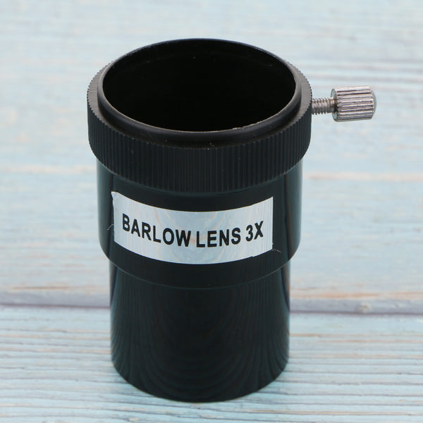 1.25" Telescope Eyepiece Barlow Lens 3X Magnification Universal T Ring Adapter M42 Thread