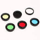 5 X 1.25" Optical Nebula Moon Filter Kit For Astronomical Telescope Eyepiece