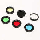 5 X 1.25" Optical Nebula Moon Filter Kit For Astronomical Telescope Eyepiece