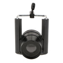 1.25'' 10mm Eyepiece with Phone Mount Adapter Clip Holder for Smartphones 55-85mm- Black