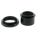 T Ring for Canon SLR Camera Lens + 2inch to T2 M42*0.75 Thread Telescope Mount Adapter - Black