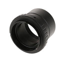 T Ring for Sony SLR Camera Lens + 2inch to T2 M42*0.75 Thread Telescope Mount Adapter - Black