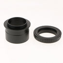T Ring for Olympus SLR Camera Lens + 2inch to T2 M42*0.75 Thread Telescope Mount Adapter - Black