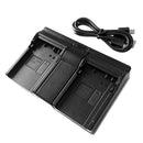 Digital Camera Battery Charger Charging Stand with USB Port for Canon LP-E8