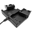 Digital Camera Battery Charger Charging Stand with USB Port for Sony NP-FV100