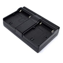 Camera Battery Charger Stand with USB Port for Sony NP-F970 NP-F570 NP-770 Batteries
