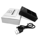 Camera Battery Charger Charging Stand with USB Port for Nikon EN-EL14/EL14A