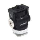 Tripod Camera Flash Hot Shoe Mount for Microphone Monitor Photography Accessory 1/4 Screw