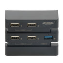 USB Hub 5 Port USB 3.0 2.0 High Speed Expansion Hub Charger Controller Adapter Connector for Playstation 4 PS4 Slim/Pro Console