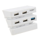 For Sony PS4 Pro USB 2.0 Hub Charging Station Expanded Cable Splitter 5Interface