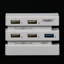 For Sony PS4 Pro USB 2.0 Hub Charging Station Expanded Cable Splitter 5Interface
