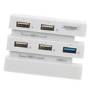 For Sony PS4 Pro USB 2.0 Hub Charging Station Expanded Cable Splitter 5Interface
