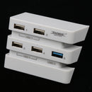 For Sony PS4 Pro USB 2.0 Hub Charging Station Expanded Cable Splitter 5Interface