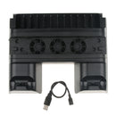 TP4-882 Multifunctional Cooling Stand 3 Built-in High Speed Cooler Fans for Sony PS4 Series