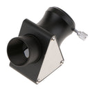 Fully Metal 1.25'' 45-degree Diagonal Mirror - More Comfortable Viewing Orientation as You Observe From Above