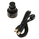 2.0MP 1.25 0.96 inch Electronic Eyepiece Image Sensor Telescope Microscope Digital Camera -Black