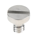 1/4" Tripod Screw Adapter Mount for DSLR Camera Flash Hot Shoe Monopod Mounting Plate