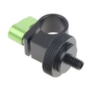 15mm Rail Rod Support System Clamp Camera Shoulder Rig Clip 1/4" Screw Mount LCD Monitor Hot Shoe Microphone