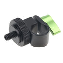15mm Rail Rod Support System Clamp Camera Shoulder Rig Clip 1/4" Screw Mount LCD Monitor Hot Shoe Microphone