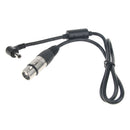 Power Supply Cable Cord Wire DC-4PXLR for Blackmagic Design BMD URSA Mini Camera