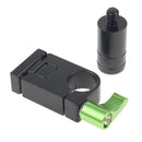 CC-01 15mm Rod Wire Clamp Fit For Same Size Rod System - Size Of The Cable Hole: 3mm (minimum); 9mm (maximum)