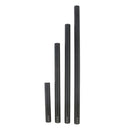 2Pcs 15mm Dia 100mm 10cm Length Extension Rods for Rail System Matte Box Follow Focus Rig DSLR Black