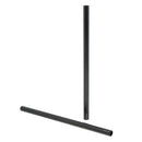 2Pcs 15mm Dia 300mm 30cm Length Extension Rods for Rail System Matte Box Follow Focus Rig DSLR Black