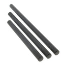 15mm Carbon Fiber Rod - 8inch Long for 15 mm Rod Support System (non-Thread), Pack of 2