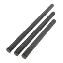 15mm Carbon Fiber Rod - 8inch Long for 15 mm Rod Support System (non-Thread), Pack of 2