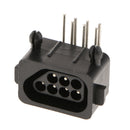 90 Degree Angle 7 Pin Gaming Console Socket Female Connector Port for Nintendo Entertainment System NES