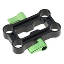 4 Holes Rod Offset Raiser Clamp for 15mm Dslr Rig Rail Shoulder Support Pad