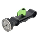 Single Arri Rosetter Lock Threaded Hole with 15mm Rod Clamp For Shoulder Pad